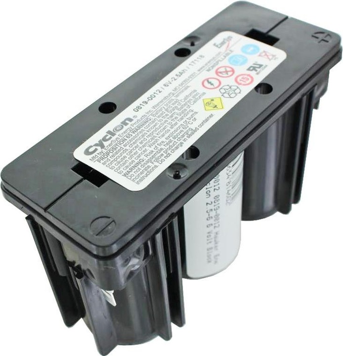 Actual product image Hawker Energy Battery 0819-0012 Cyclon 2.5-6 0819-1006 (6 V, 2.50 Ah)