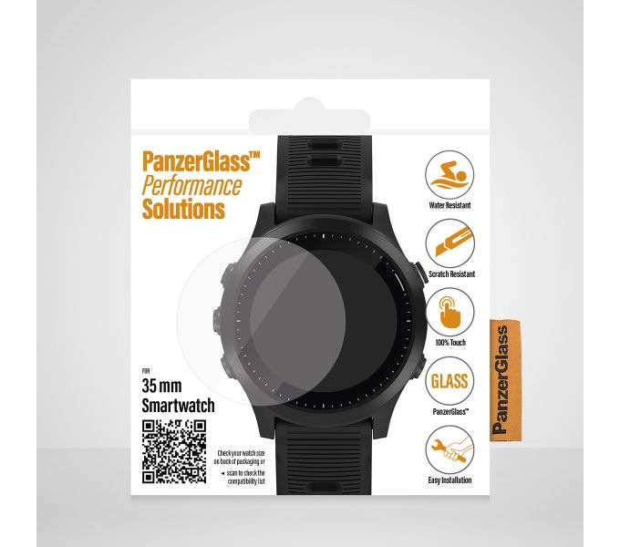 Actual product image PanzerGlass Screen protector Garmin Forerunner 245 / 245 music / 45 (35mm)