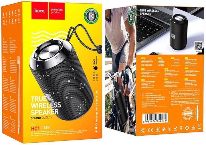 Productafbeelding Hoco - Wireless Speaker Trendy Sound (HC1) - Bluetooth 5.0, 5W - Black (4 h)