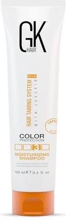 Image du produit Gk Hair Global Keratin Shampooing hydratant 100ml/3.4 Fl Oz pour cheveux colorés, secs, abîmés, frisés et (100 ml, Shampoing liquide)