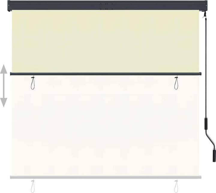 Produktbild vidaXL Aussenrollo (160 x 250 cm)