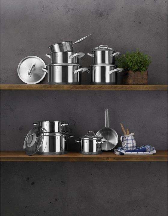 Actual product image WMF Induction saucepan set 4-piece glass lid Provence Plus (24 cm, Pot, Stainless steel)
