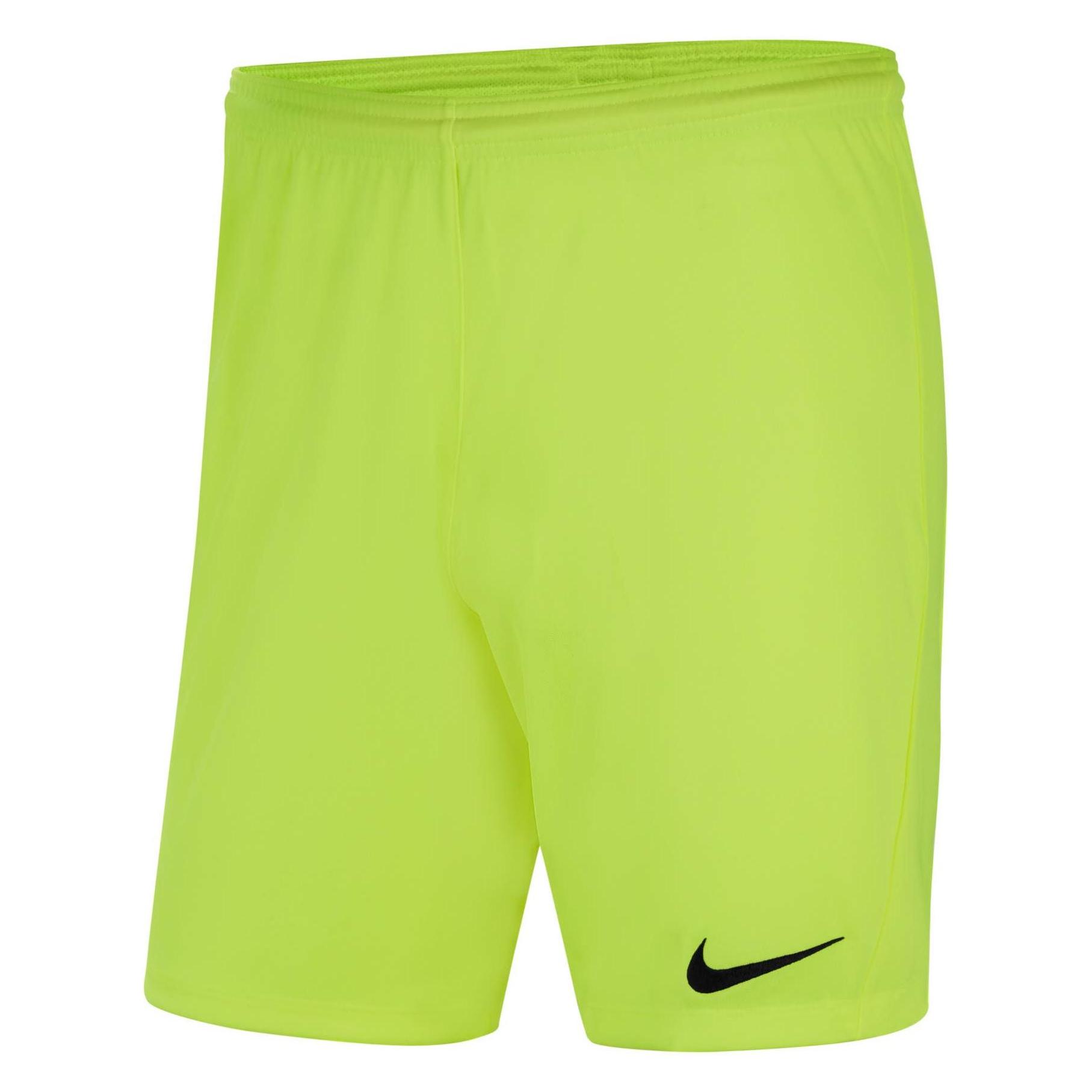 Nike, Mannen, Sportbroek, Park Iii Kort (S), Geel