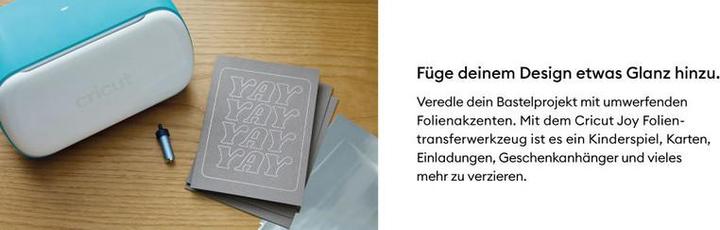 Actual product image Cricut Set Joy