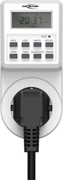 Actual product image Ansmann Steckdosen-Zeitschaltuhr (CEE 7/4)