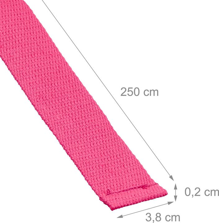 Actual product image Relaxdays 2x yoga belt