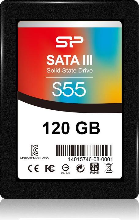 Produktbild Silicon Power Slim S55 (120 GB, 2.5")