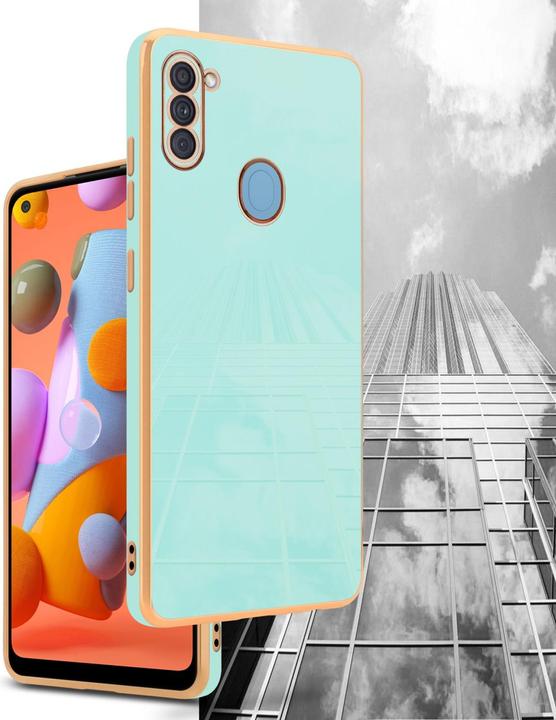 Image du produit Cadorabo Housse pour Samsung Galaxy A11 / M11 en TPU avec protection pour appareil photo LM130 Style (Samsung Galaxy A11, Samsung Galaxy M11)