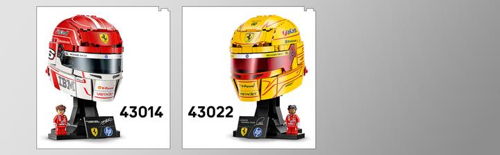 Produktbild LEGO Ferrari HP Charles Leclerc Helm (43014, LEGO Editions)