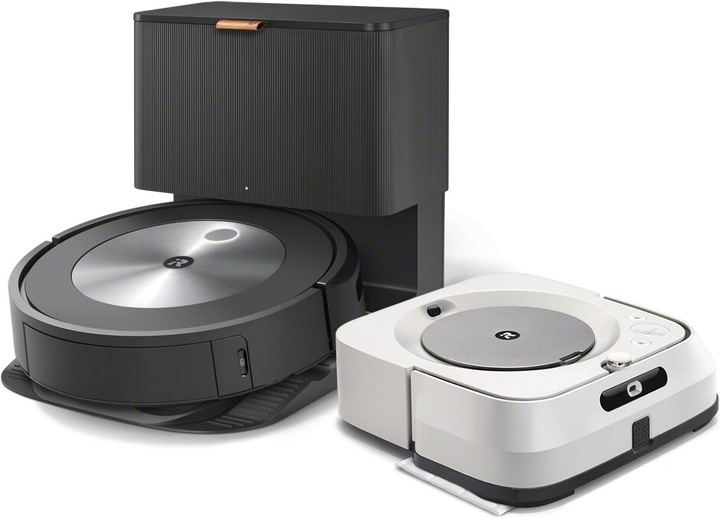 Actual product image iRobot Roomba j7+ & Braava Jet m6