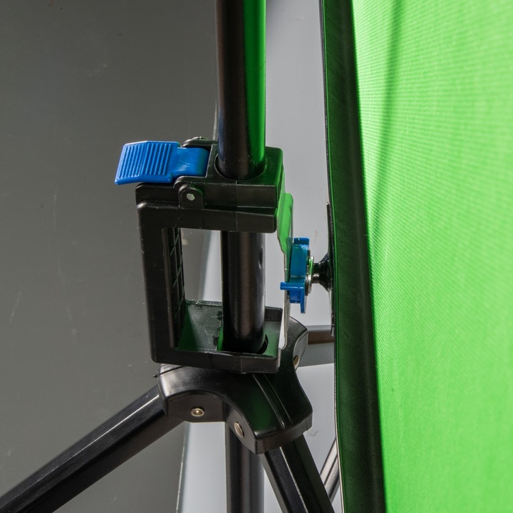 Produktbild Hama Green Screen Hintergrund mit Stativ, 180 x 180 cm, 2in1 (180 cm, 270 cm)