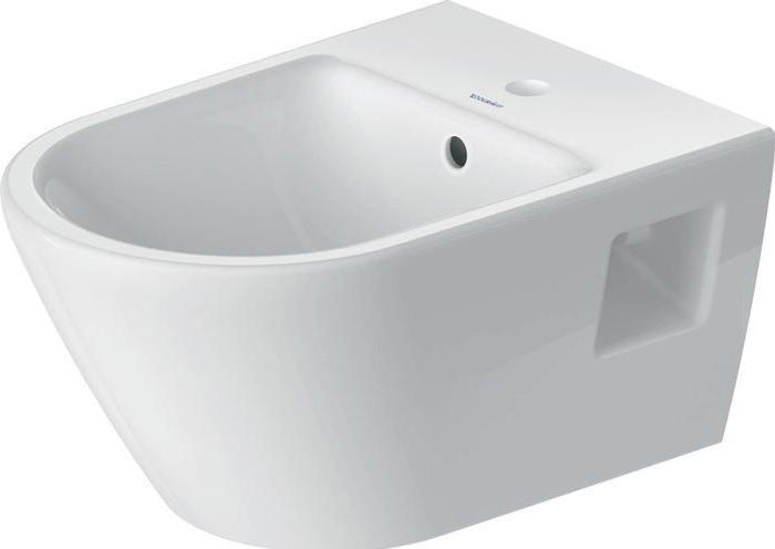 Produktbild Duravit Wand-Bidet D-NEO m ÜL mit Hahnlochbank 1 Hahnloch weiss