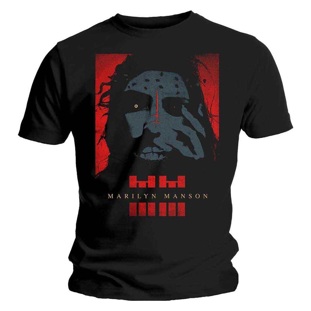 Marilyn Manson, Herren, Shirts, Rebel, Schwarz, (Xl)