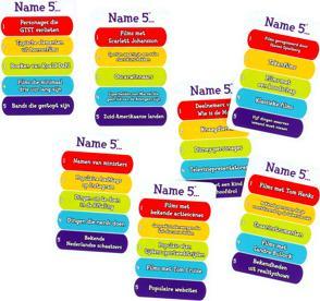 Energie-Label Goliath Toys Nennen Sie 5 NL-Kartenspiel (2 - 5 Spieler)