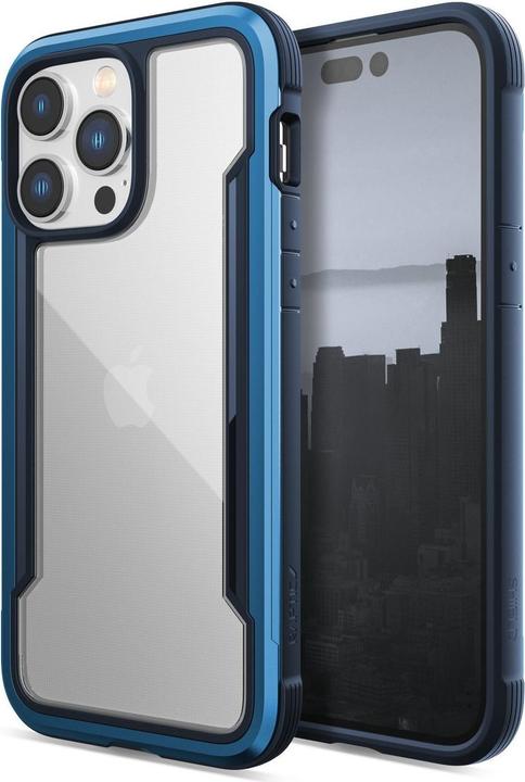 Actual product image X-Doria Raptic Shield Case iPhone 14 Pro Max Armor Cover Blue (Apple iPhone 14 Pro Max)