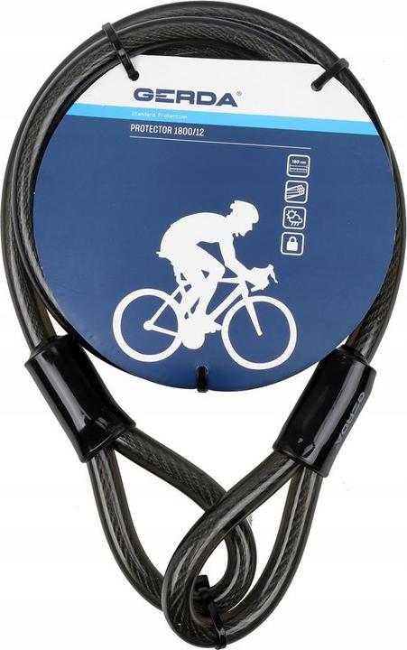Immagine prodotto Gerda Protector Cavo Bici Lucchetto (180 cm)