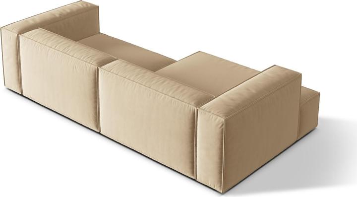 Actual product image Micadoni Modular Left Corner Sofa, "Nuria", 4 Seats, 147x292x72 Made in Europe (Modular sofa, Corner sofa)