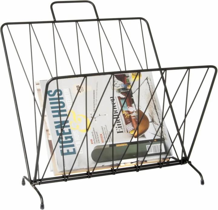Produktbild Leitmotiv Diamond Zeitungsständer schwarz matt (40 x 45 cm)