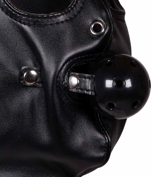 Actual product image Ouch! Blindfolded Mask with Breathable Ball Gag