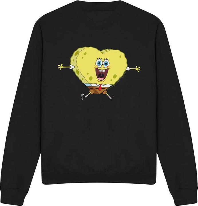 Produktbild Spongebob Squarepants HeartShaped Sweatshirt Valentinstag (S)