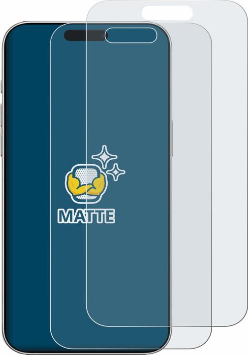 Immagine prodotto BROTECT Pellicola antiriflesso Pellicola protettiva dello schermo Pellicola protettiva dello schermo opaca (2 Pezzo/i, Apple iPhone 16)