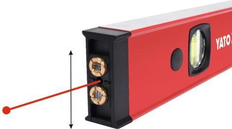 Productafbeelding Yato Poziomnica Elektroniczna 610mm Z Laserem (61 cm)