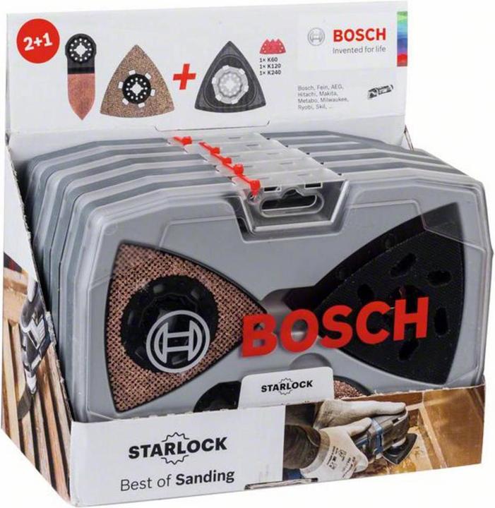 Produktbild Bosch Professional Zubehör Starlock Schleifset