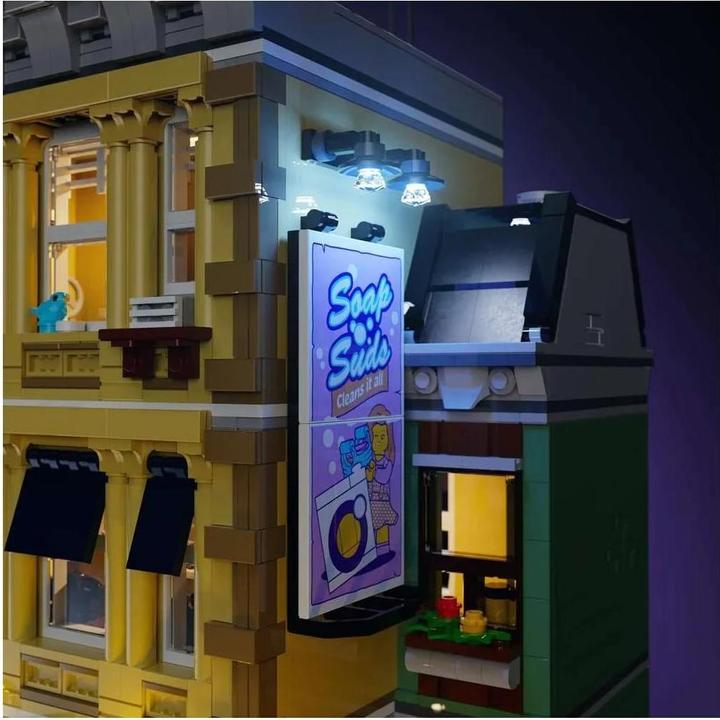 Immagine prodotto Light my bricks LMB 2.0 Kit di illuminazione a LED per LEGO® 10278 Stazione di Polizia