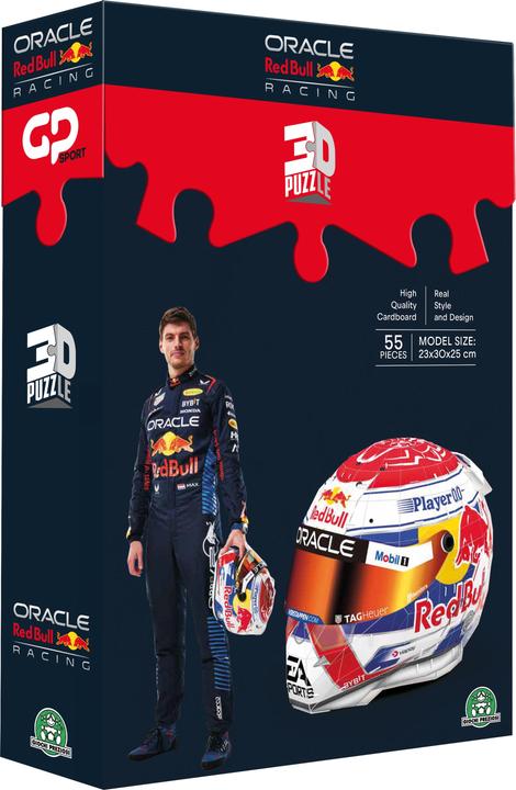 Image du produit GP Sport Rätsel 3D Formel 1 Helm Max Verstappen (55 pièces)