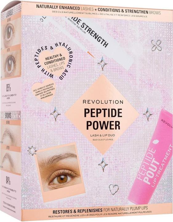 Actual product image Makeup Revolution Peptide Power Lash & Lip Duo