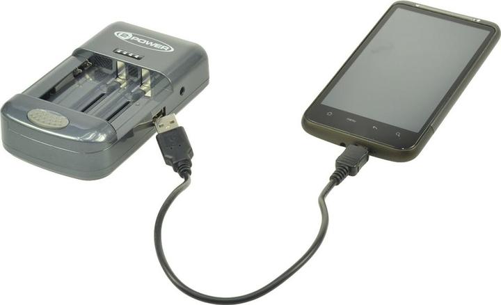Actual product image 2-Power Universal Camera Battery Charger-Retail (AAA, AA, Battery + charger)