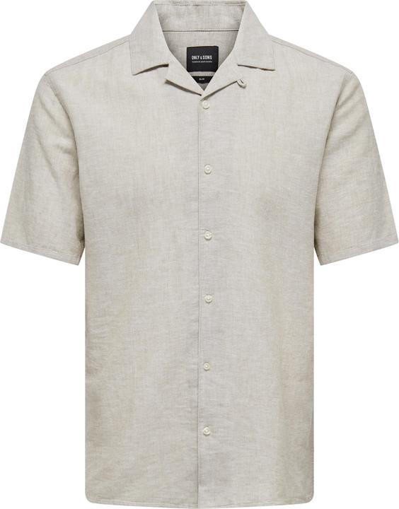 Only & Sons Einfarbiges Kurzarmhemd