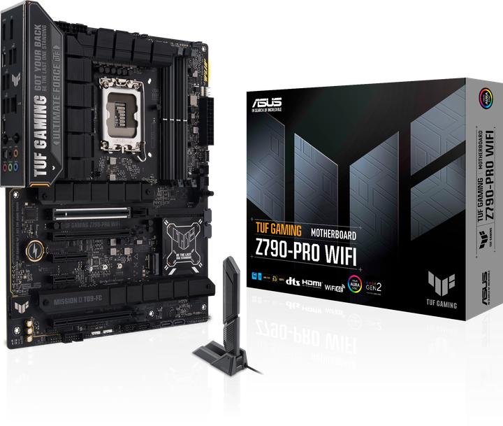 Image du produit ASUS TUF GAMING Z790-PRO WIFI (LGA 1700, Intel Z790, ATX)