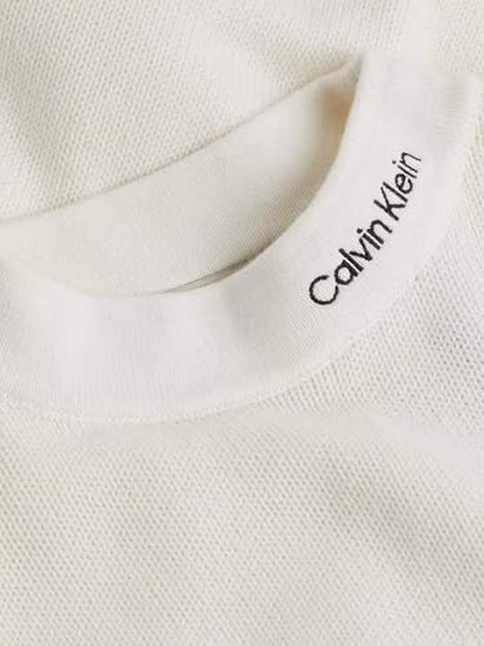 Produktbild Calvin Klein Logo bestickter Pullover (L)