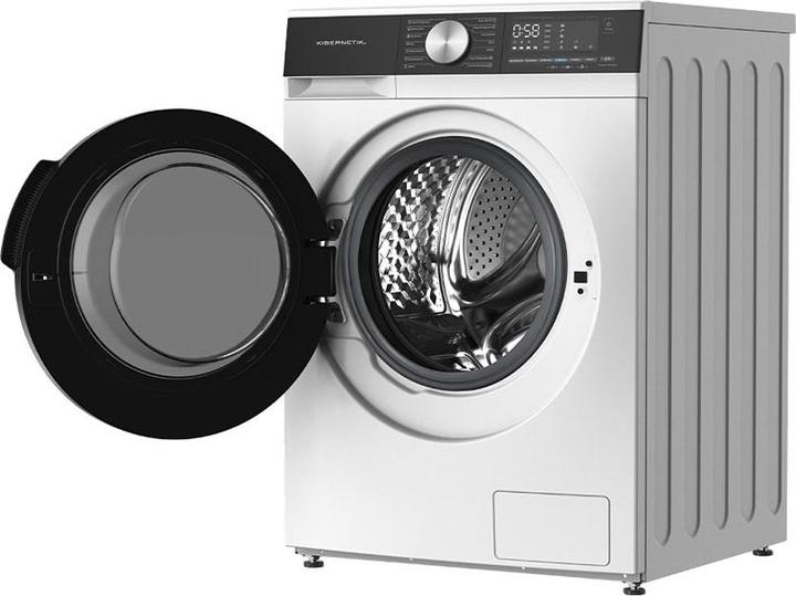 Actual product image Kibernetik MSWS510 MasterSeries Waschmaschine 10kg A-10% Klasse Weiss (10 kg, Left)