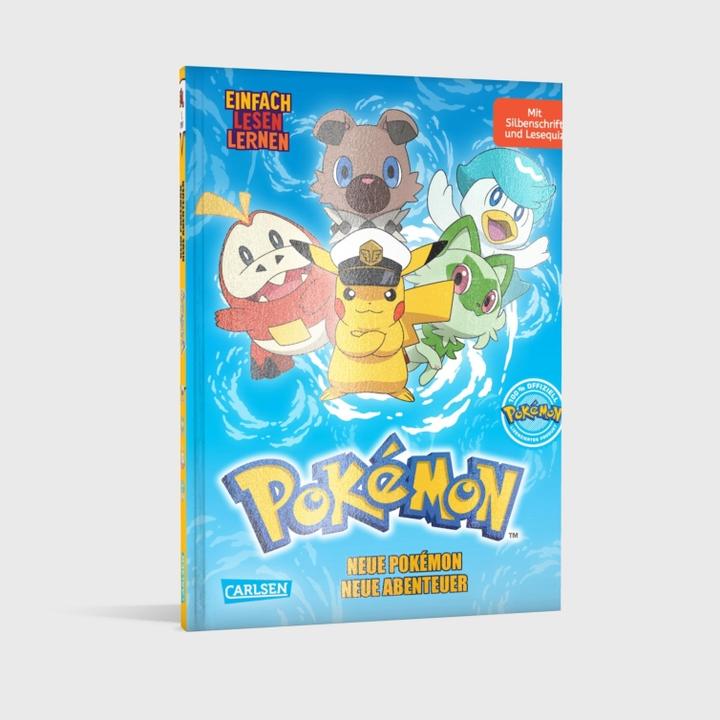 Produktbild Pokémon Erstlesebuch: Neue Pokémon, neue Abenteuer (Deutsch, Oliver Bieber, 2025)