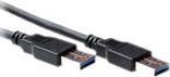 Image du produit ACT SB0002 Câble USB A USB A Mâle Mâle Noir USB 5m (5 m, USB 3.0)