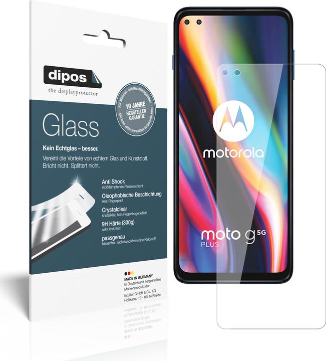 Produktbild Dipos Displayschutz Anti-Shock (1 Stück, Motorola Moto G 5G Plus)