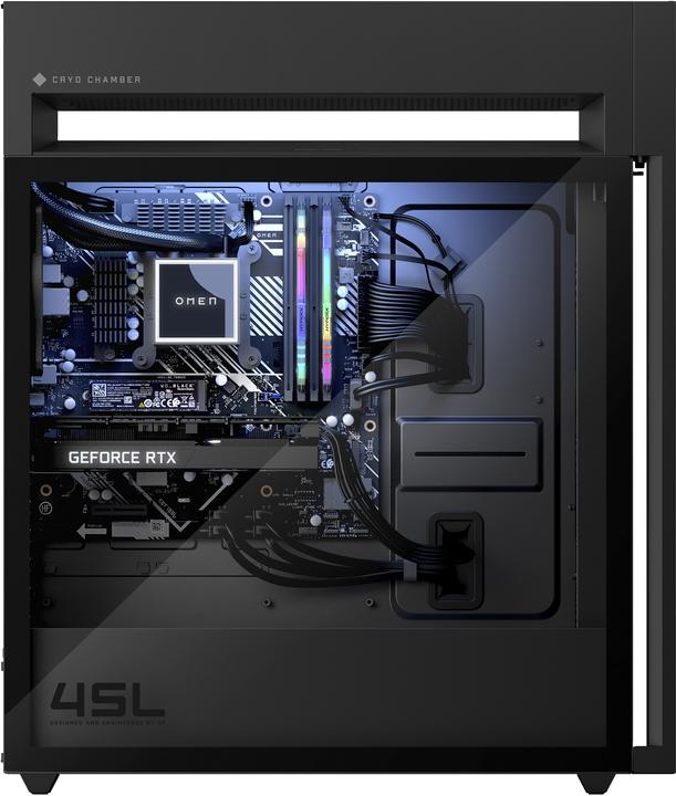 Actual product image HP Omen 45L (Intel Core i9-13900K, 32 GB, 2000 GB, GeForce RTX 4080)