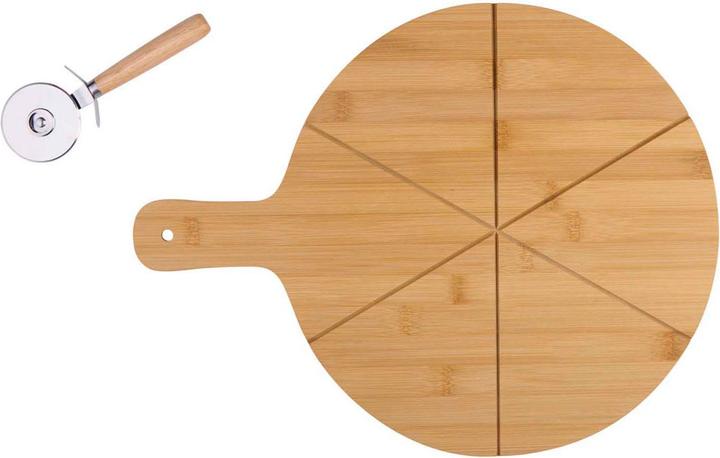 Immagine prodotto alpina Pizzabrett Ø34cm m/Messer 2pc