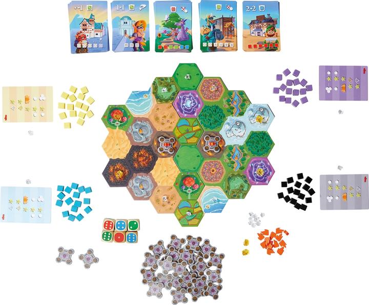 Produktbild Haba Würfelkönig – Das Brettspiel (Deutsch, Spanisch, Französisch, Niederländisch, Italienisch, Englisch)