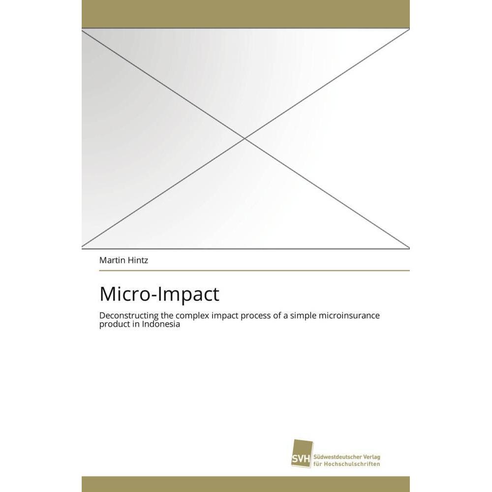 Micro-Impact, Fachbücher von Martin Hintz