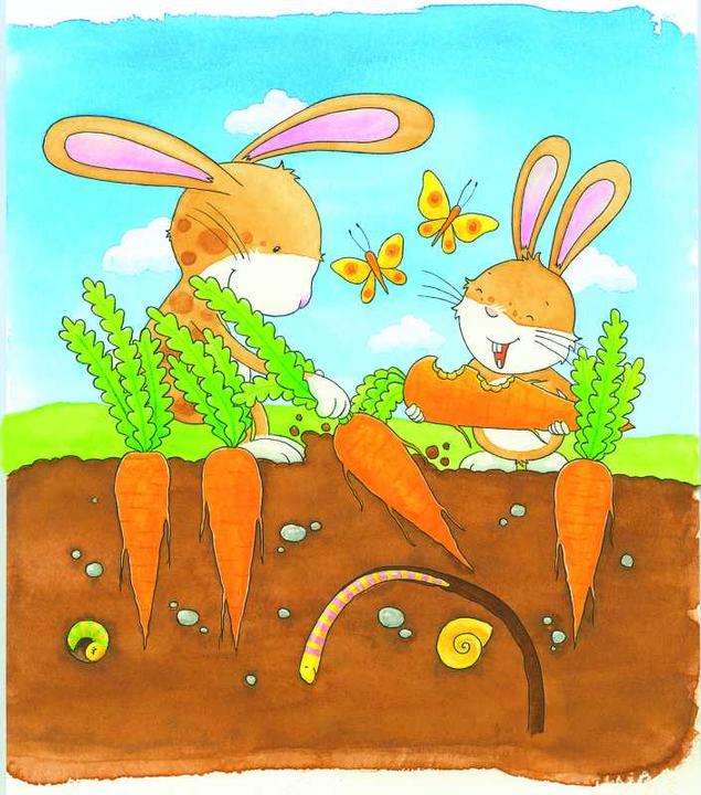 Produktbild Goki Holz Puzzle-Gemüsegarten (53 Teile)