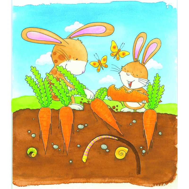 Thumbnail - Goki Holz Puzzle-Gemüsegarten (53 Teile)