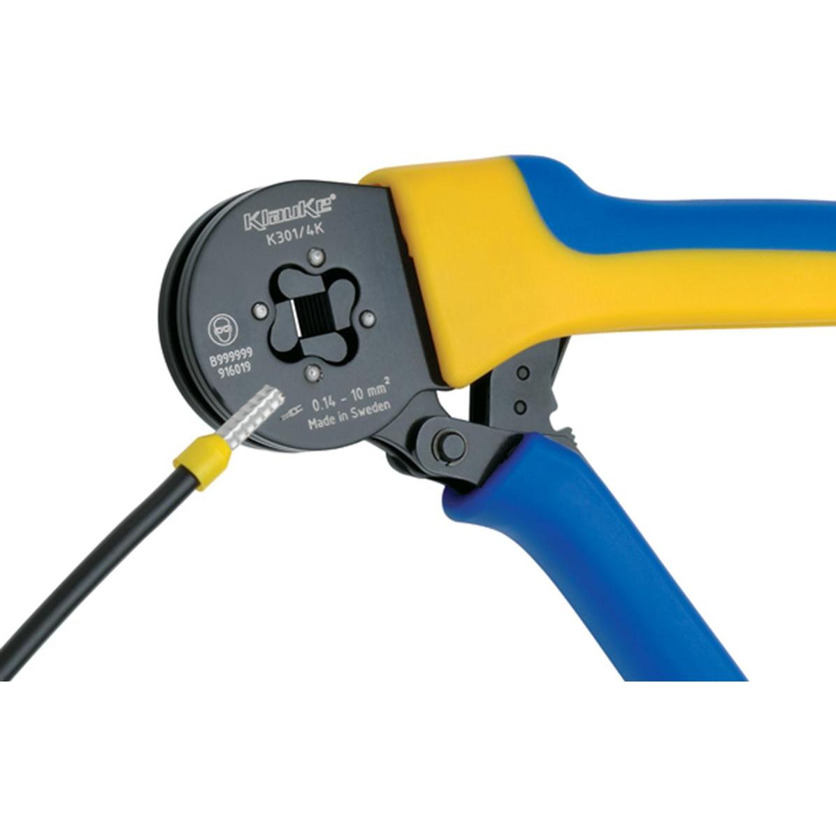 Thumbnail - Klauke, Zange, Ratchet hand tool for cable end sleeves (175 mm)
