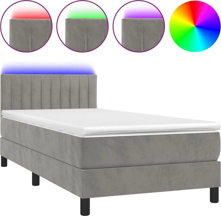 Image du produit vidaXL Boxspringbett (80 x 200 cm)