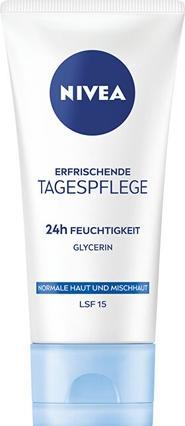 Actual product image NIVEA Moisturising cream, SPF 15, normal and mixed skin, 50 ml (50 ml, Day cream, SPF 15)