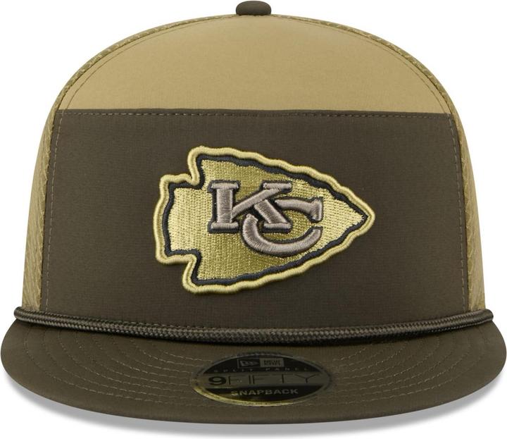 Produktbild New Era 9Fifty Split Panel Cap - Salute Kansas City Chiefs (One Size)