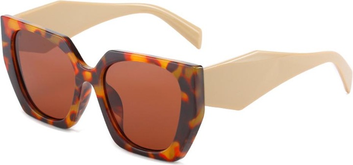 Produktbild Techsuit - Sunglasses (3967) - for Women, PC Frame and Lens - Leopard / Brown