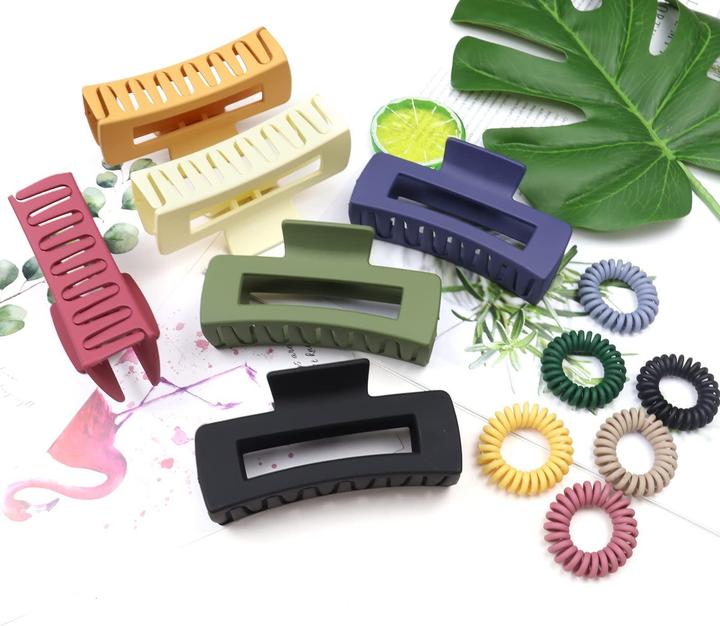 Produktbild Activity Board Haarspangen Gross Rutschfeste Haarspange Rechteckige Haarspangen (1 Stk.)